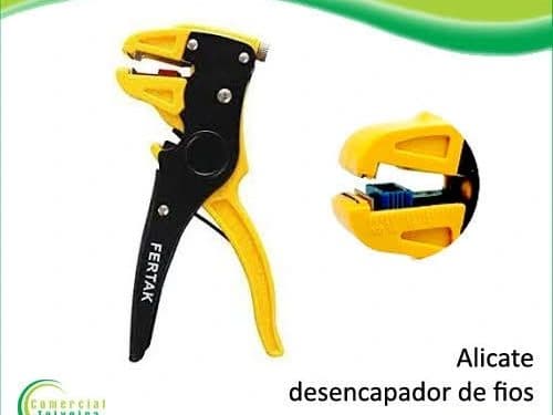 Alicate desencapador de fios