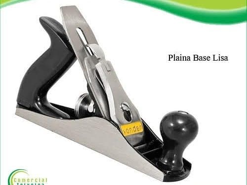Plaina base lisa