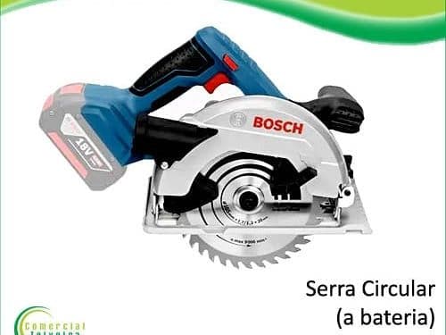Serra circular a bateria
