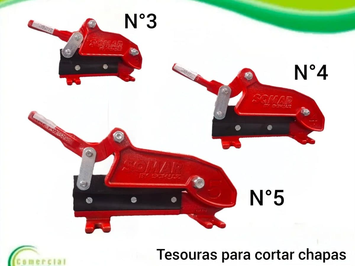 Tesoura de chapa